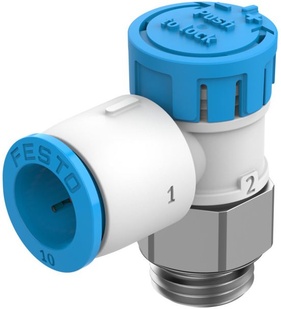 One way flow control valve (FESTO) FESTO VFOE-LE-T-G14-Q10 (8068730)