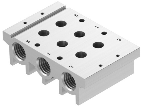 Manifold rail (FESTO) FESTO VABM-L1-18S-G38-2 (574455)