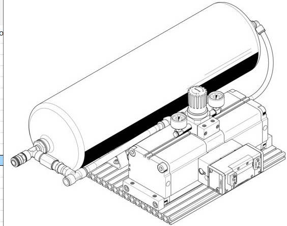 Pressure booster (FESTO) FESTO DPA-100-10-CRVZS20 (552936)