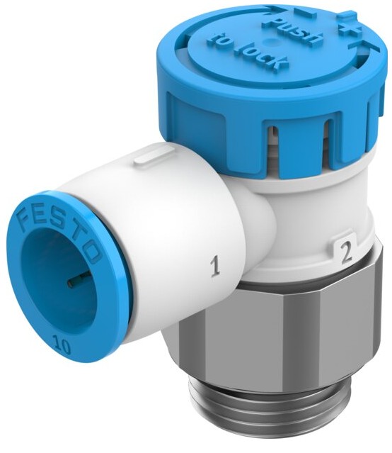 One way flow control valve (FESTO) FESTO VFOE-LE-T-G38-Q10 (8068732)