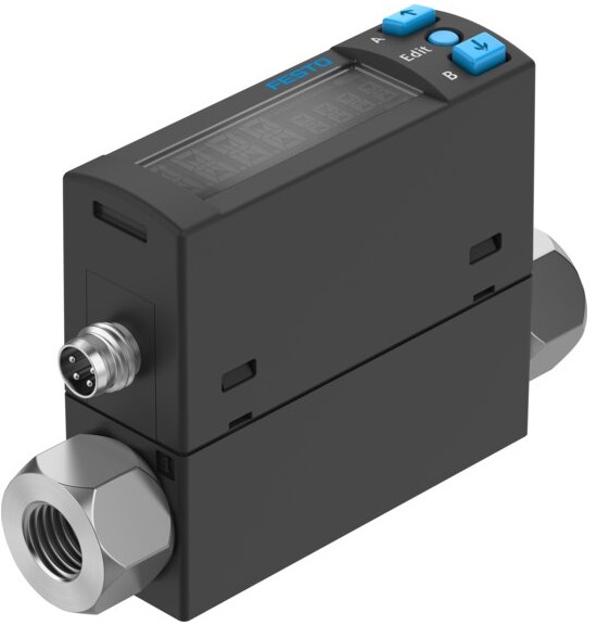 Flow sensor (FESTO) FESTO SFAH-5U-G18FS-PNLK-PNVBA-M8 (8158425)
