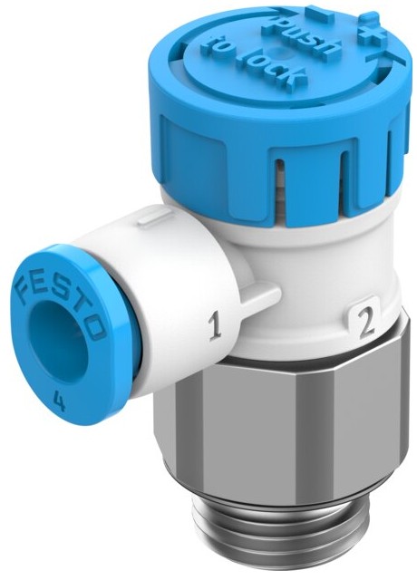 One way flow control valve (FESTO) FESTO VFOE-LE-T-G18-Q4 (8068725)