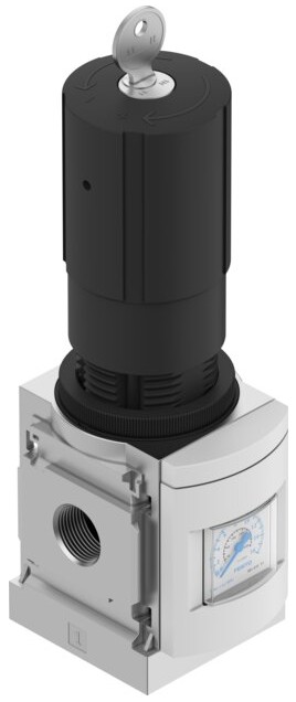 Pressure regulator (FESTO) FESTO MS6-LR-1/2-D6-E11 (8150954)