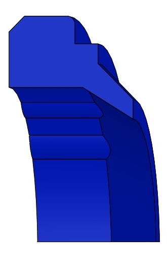 POSNEMALO AE47 AU DTM DICHTOMATIK 100x108x4/7 — 100*108*4/7 100×108×108 mm (1/2)