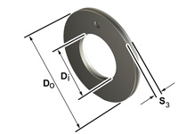 Thrust washers (PERMAGLIDE) PERMAGLIDE PAW14-P11 14×26×1.50 mm