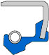 Oil seals (FREUDENBERG) FREUDENBERG 45x85x10 B1U4 NBR — 45*85*10 45×85×10 mm (1/2)