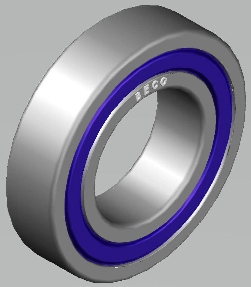 INOX Ball bearings (BECO) BECO 6000-BSS-2RS-C3VT180 10×26×8 mm