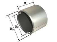 LEŽAJ DRSNI PERMAGLIDE PAP13580-P10 135×140×80 mm