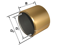 Bushes (PERMAGLIDE) PERMAGLIDE PAP1005-P11 10×12×5 mm