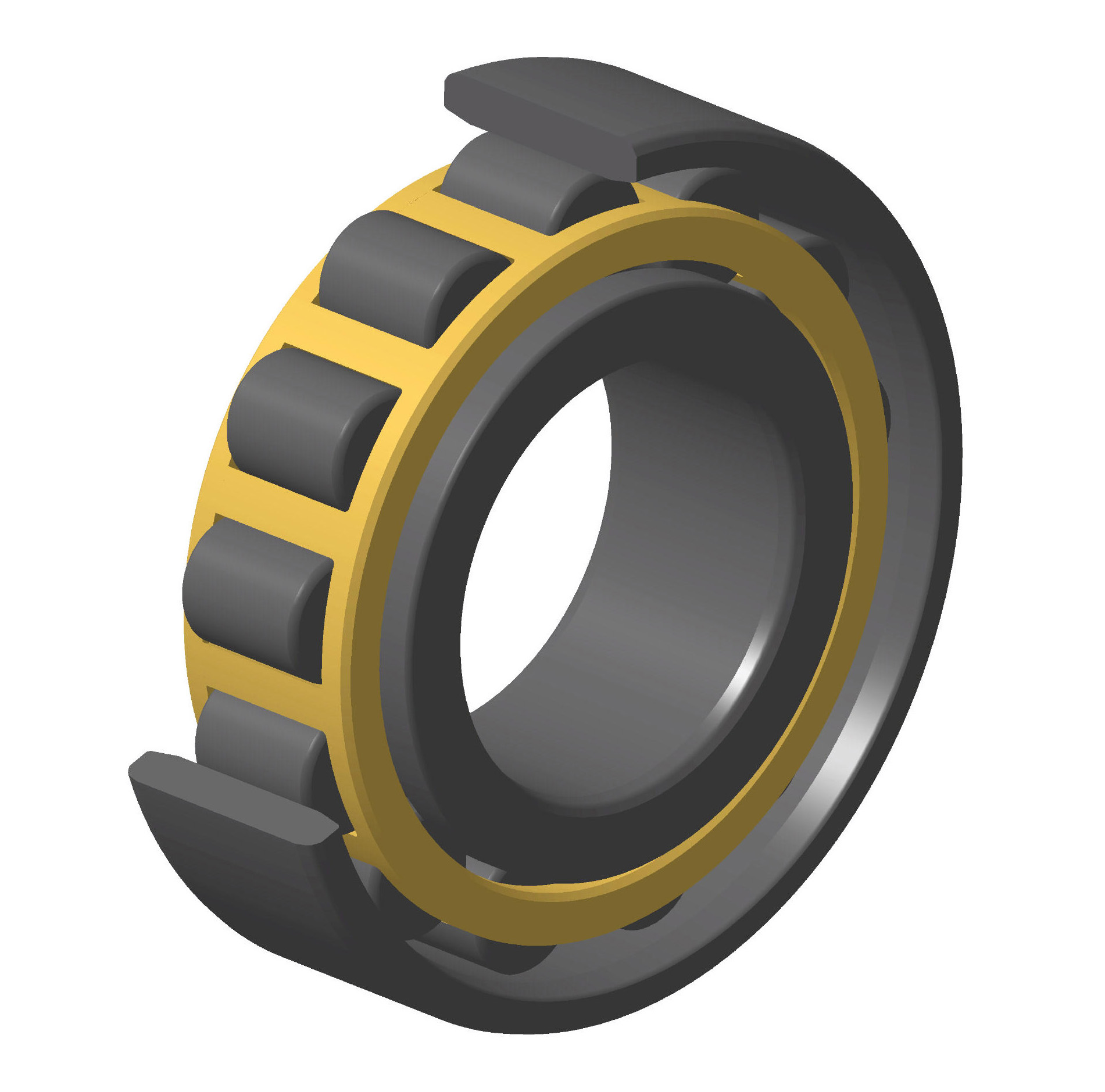 Cylindrical roller bearings (SNR) SNR N.340.E.M.J30 — N340-E-M-J30 (C3) 200×420×80 mm (1/2)