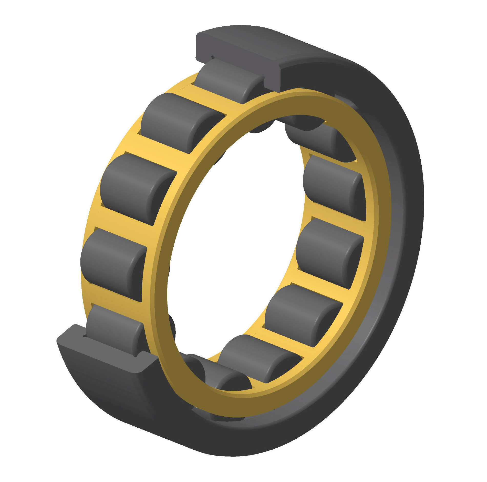 Cylindrical roller bearings (NTN) NTN NU1011 55×90×18 mm