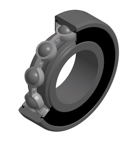 Ball bearings (SNR) SNR 6208KEE — 6208-K-EE (2RS) 40×80×18 mm (1/2)