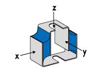 Vibration control (TRELLEBORG) TRELLEBORG 5318 001 65NR511