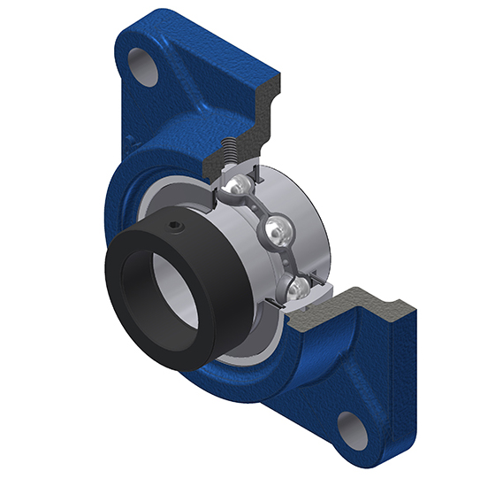 LEŽAJNA ENOTA SNR EXF218 90×235×88 mm