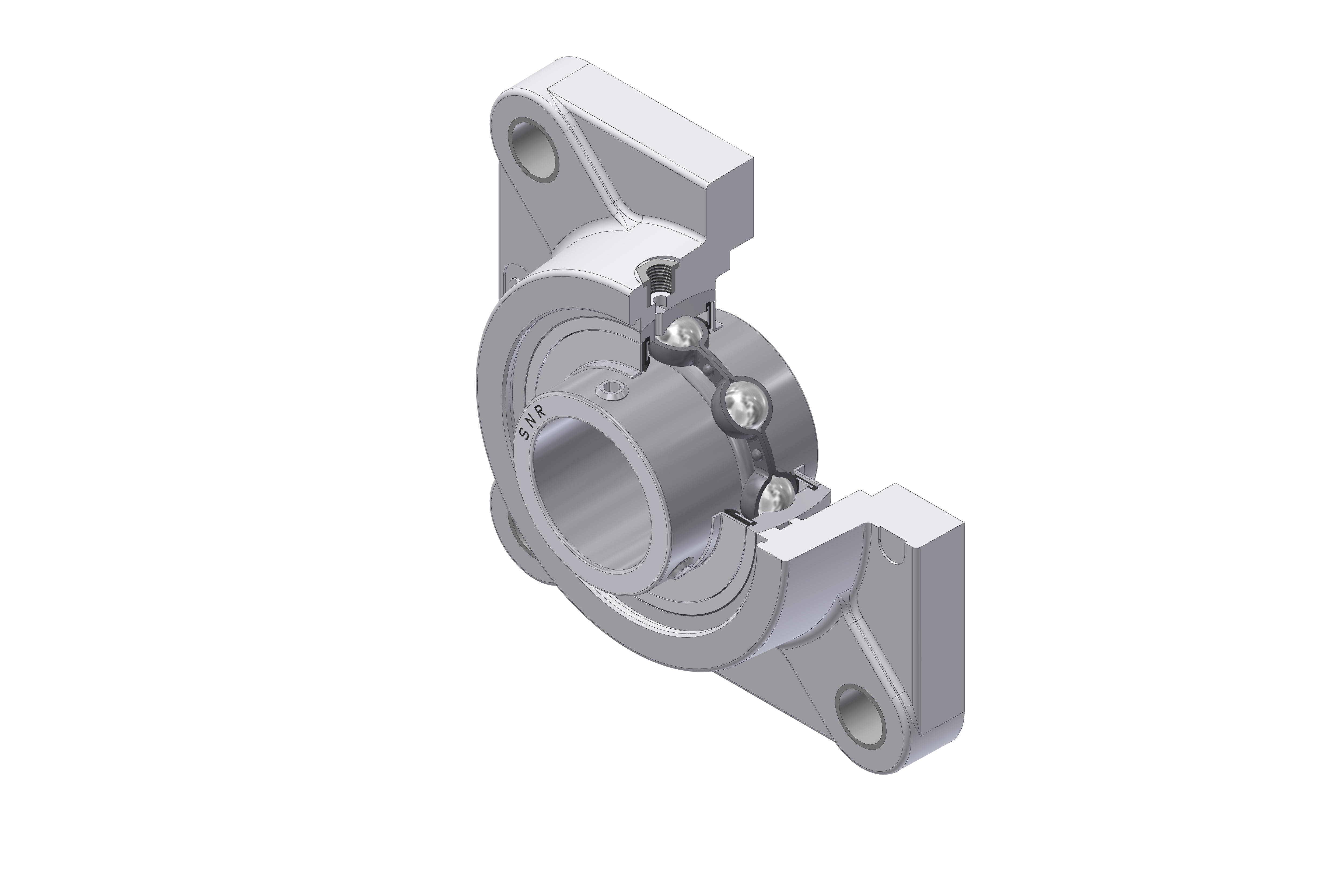 Housing units (SNR) SNR MUCFPL206-20 31.75×107×41.4 mm