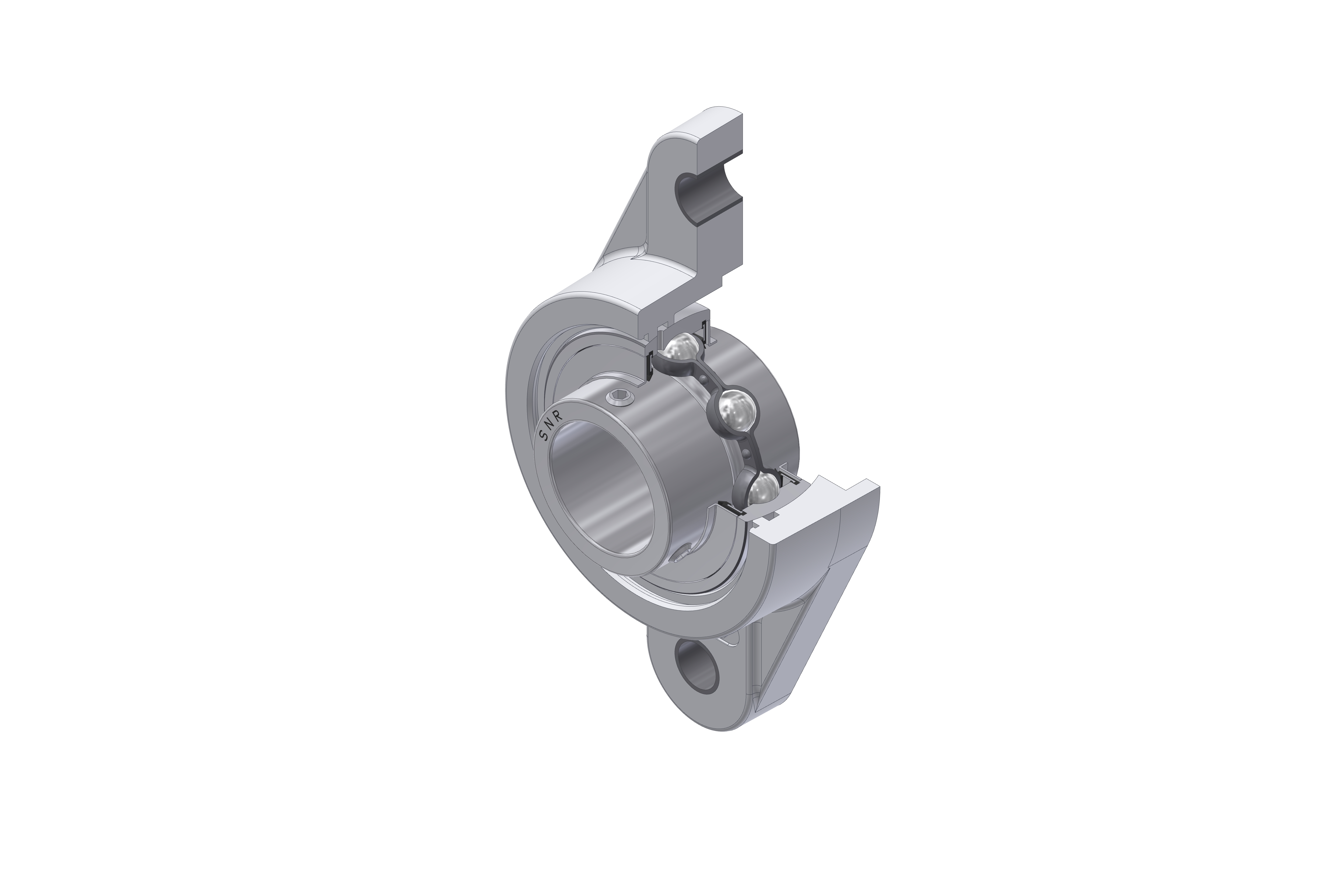 Housing units (SNR) SNR MUCNFL205-16 25.4×70×36.8 mm