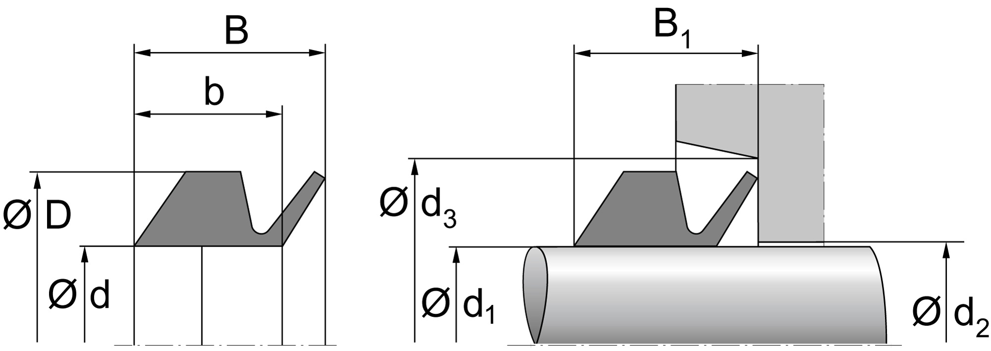 TESNILO V VS50-150 FKM DTM DICHTOMATIK 150 145×155×135 mm (2/2)