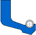 Hydraulic rod seal (FREUDENBERG) FREUDENBERG 60x90x13 H NBR — 60*90*13 60×90×13 mm (1/2)