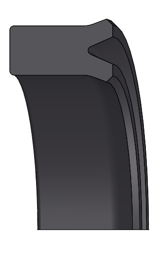 TESNILO HIDRAVLIČNO SN21 NBR DTM DICHTOMATIK 12x22x7 — 12*22*7 12×22×7 mm (1/2)