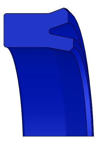 TESNILO HIDRAVLIČNO KNA28 AU DTM DICHTOMATIK 160x135x20 — 160*135*20 160×135×20 mm (1/2)