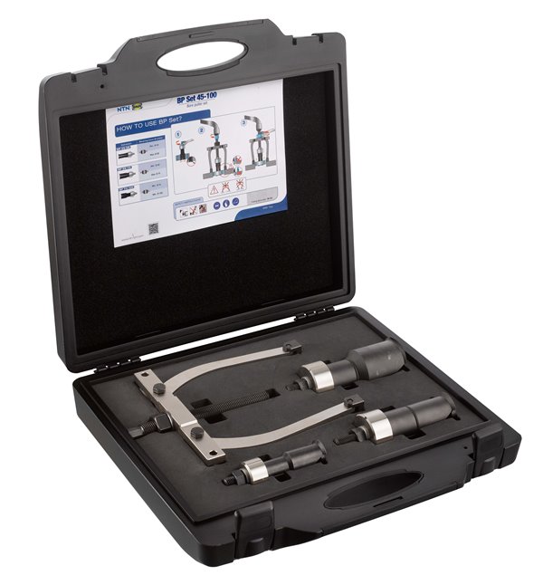 Dismouting bearing tool (SNR) SNR TOOLBPSET45-100/BOREPULLERSET — TOOL BP SET 45-100 / BORE PULLER SET