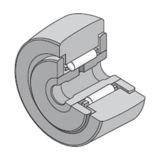 Yoke type track rollers (NTN) NTN NATR30 30×62×29 mm