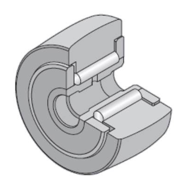 Yoke type track rollers (NTN) NTN NATV10XLL/3AS — NATV10-X-LL (PP) 10×30×15 mm