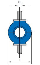 Vibration control (TRELLEBORG) TRELLEBORG 5518 003 45NR11