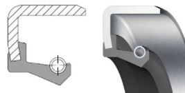 Oil seals (ANYSEALS) ANYSEALS 240x270x15 OS-B10 NBR (B1; WB) — 240*270*15 240×270×15 mm