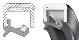Oil seals (ANYSEALS) ANYSEALS 80x100x10 OS-C11 NBR — 80*100*10 80×100×10 mm
