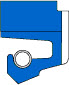 Oil seals (FREUDENBERG) FREUDENBERG 250x290x16,5 R37 B/NBR — 250*290*16,5 250×29×16 mm (1/2)