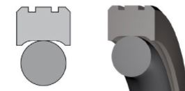 Seals for rotating (ANYSEALS) ANYSEALS 50x42,5x3,2 RD-11 PTFE — 50*42,5*3,2 42.5×50×3.2 mm