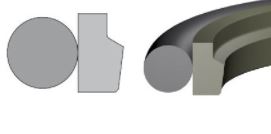 TES. HID. RS-11 PTFE ASEALS ANYSEALS 160x175,1x6,3 (OMS-MR; SPOR31) — 160*175,1*6,3