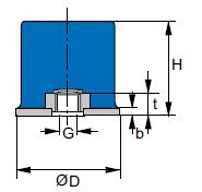 Vibration control (TRELLEBORG) TRELLEBORG 3018 162 60NR11