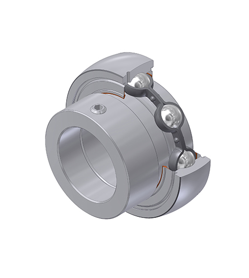 Radial insert ball bearings (SNR) SNR SES212 60×110×53.1 mm (1/2)