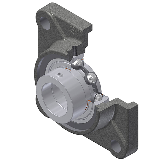LEŽAJNA ENOTA SNR SESF210N 50×143×55,7 mm