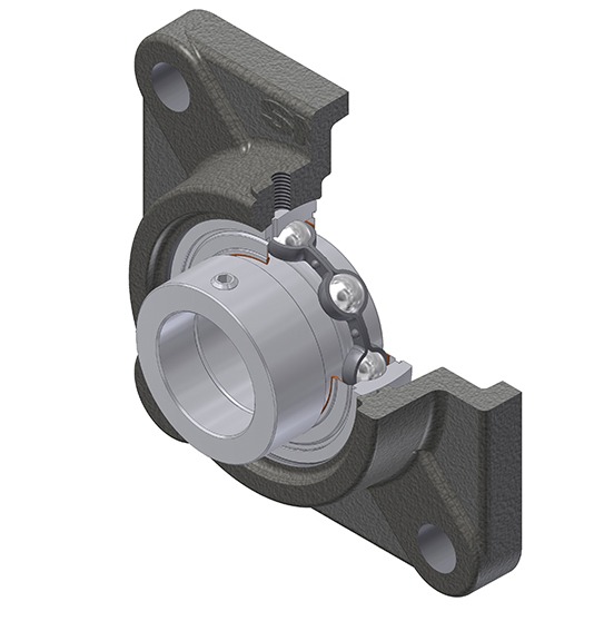 LEŽAJNA ENOTA SNR SESF205 25×95×39,50 mm (1/2)