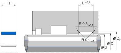 VODILO HIDRAVLIČNO SF FREUDENBERG 220x225x14,8 — 220*225*14,8 220×225×221,6 mm (2/2)