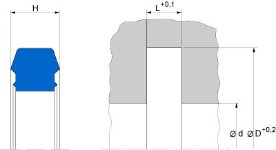 TESNILO HIDR. SRC AU FREUDENBERG 8x14x2,4 — 8*14*2,4 8×14×2,40 mm (2/2)