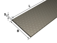 Strips (PERMAGLIDE) PERMAGLIDE PAS15180-P20 500×180×1.5 mm
