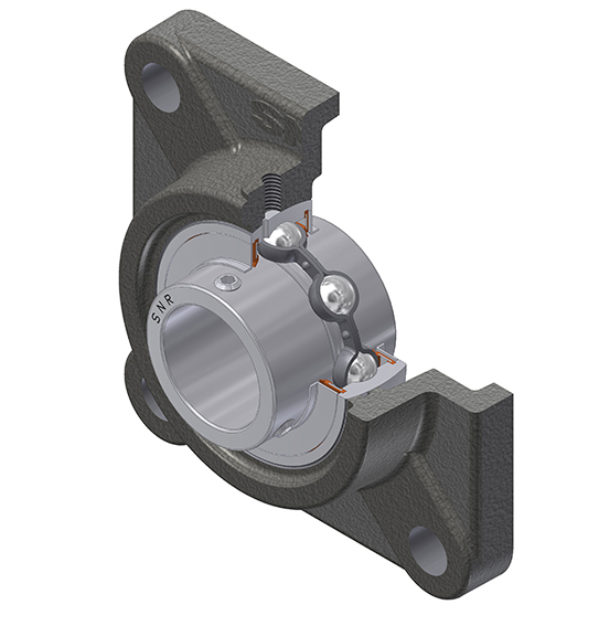 Housing units (SNR) SNR SUCF205N 25×95×35.7 mm