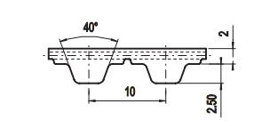 JERMEN ZOBATI PU PI PIZZIRANI 32 T10 (OPEN END)
