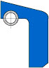 Hydraulic piston seal (FREUDENBERG) FREUDENBERG 55x9x10 T NBR — 55*9*10 55×9×10 mm (1/2)