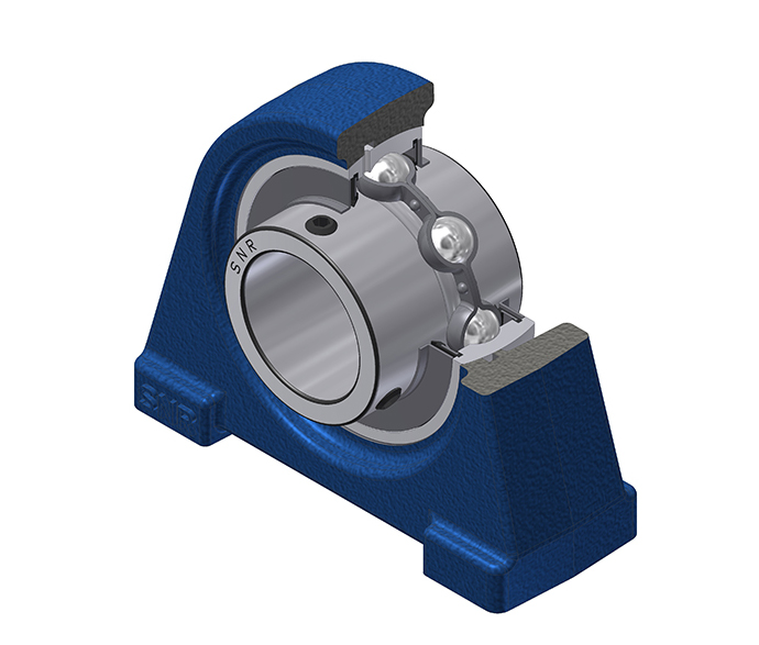 LEŽAJNA ENOTA SNR UCPAE203 17×65×64 mm (1/2)