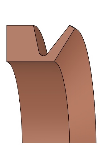TESNILO V VA50-375 FKM DTM DICHTOMATIK 375 365×390×337 mm (1/2)