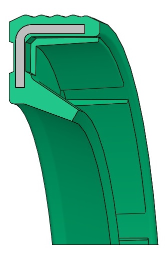 TESNILO OLJNO WAOK NBR DTM DICHTOMATIK 26x34x4 — 26*34*4 26×34×4 mm (1/2)