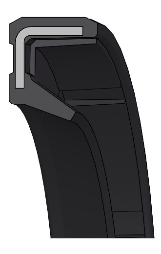 TESNILO OLJNO WAOK NBR DTM DICHTOMATIK 7x14x2 — 7*14*2 7×14×2 mm (1/2)