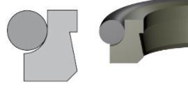 Wipers (ANYSEALS) ANYSEALS 8x12,8x3,7 WS-D31 PTFE — 8*12,8*3,7