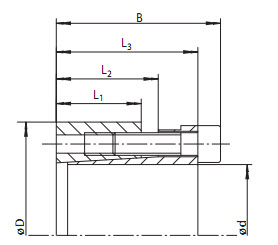 Cone Clamping Elements (RINGSPANN) RINGSPANN RLK130 28x55 — RLK130 28*55 28×55×48 mm