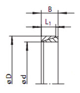 VPENJALO KONUSNO RINGSPANN RLK300 160x178 — RLK300 160*178 160×178×28 mm